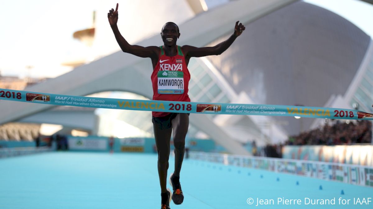 Geoffrey Kamworor Wins Third IAAF World Half Marathon Title