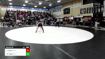 132 lbs Round Of 16 - Jack Dean, Fairfield Warde vs Gabriel Rojas, Trumbull