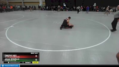 175 lbs Cons. Round 4 - Aidan Rowells, ISI Wrestling Club vs Timothy Key, Victory Elite Wrestling