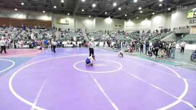 70 lbs Quarterfinal - Vince Campbell, Redwave Wrestling vs Jace Kimberlin, Buckaroo WC