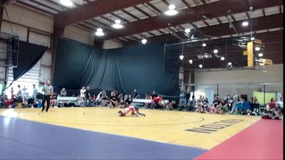 70 lbs Cons. Round 1 - Aryanna Campbell, Pursuit vs Grace Nedelsky, Contenders Wrestling Academy