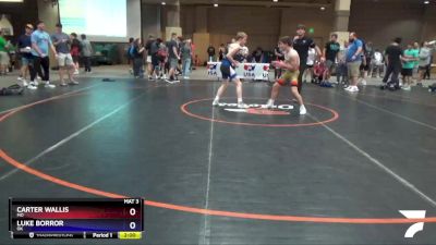 120 lbs Cons. Round 3 - Lucas Kaufman, KS vs Vinny Mayberry, IA