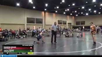 140 lbs Finals (2 Team) - Danson Drake, Iowa Black vs Luca Comas, Tennessee Red
