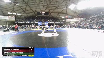 Girls 3A/4A 140 Cons. Round 3 - Carly Rangel-Tucker, Hermiston (Girls) vs Sheena McGregor, Kelso (Girls)