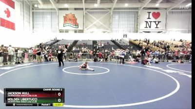 70 lbs Champ. Round 2 - Jackson Hull, Journeymen Wrestling Club vs Holden Libertucci, Journeymen Wrestling Club