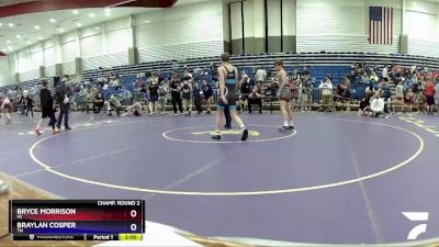 132 lbs Champ. Round 2 - Bryce Morrison, MI vs Braylan Cosper, TN