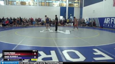 85 lbs Round 1 - Evan Perez, Bear Cave Wrestling Club vs Gage Runnels, Interior Grappling Academy