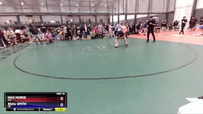 132 lbs Cons. Round 3 - Max Morse, WA vs Beau Smith, OR