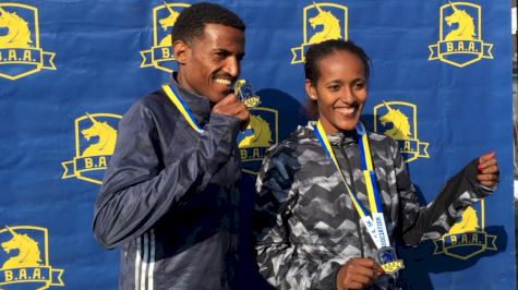 Hagos Gebrhiwet, Buze Diriba Win BAA 5K Titles; Aidan Puffer Sets WR