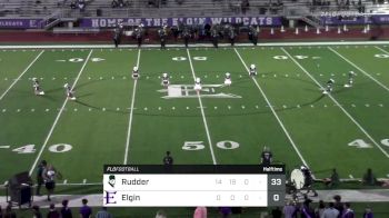 Replay: Bryan Rudder HS vs Elgin HS - 2021 Rudder vs Elgin | Sep 10 @ 7 PM