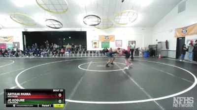 126 lbs Champ. Round 1 - Arthur Parra, Hollister vs Jo Kogure, Cupertino