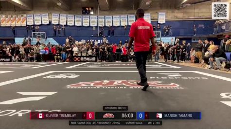 Oliver Tremblay vs Manish Tamang 2024 ADCC Montreal Open