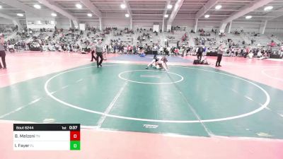 145 lbs Consi Of 32 #2 - Brodie Melzoni, TN vs Isaac Fayer, FL