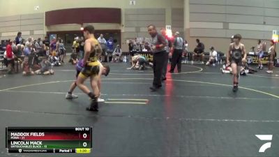 101 lbs Finals (8 Team) - Lincoln Mack, Untouchables Black vs Maddox Fields, POWA