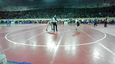 150 lbs Consi Of 16 #1 - Jermey Carpenter, Highlander Wrestling vs Deshawn Tate, Yukon