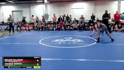 80 lbs Placement (4 Team) - Maurice Worthy, PA Alliance vs Nelson Villafane, Mat Assassins White