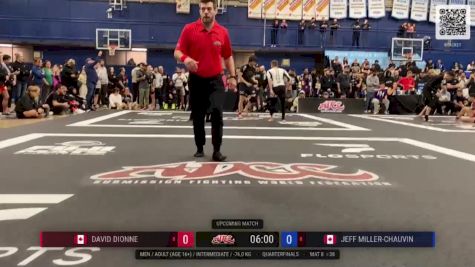 David Dionne vs Jeff Miller-chauvin 2024 ADCC Montreal Open