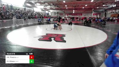 195 lbs Round Of 16 - Marc Pineiro, Saint John's Prep vs Ruairi Ritson, Canton