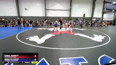 141-147 lbs Round 4 - Coral Averett, Red Devil Mat Club vs Breklyn Jason, Thunder Mountain WC