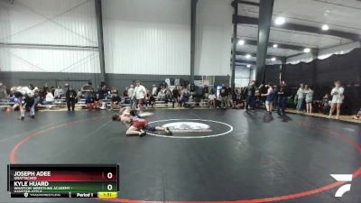 154-162 lbs Round 2 - Joseph Adee, Unattached vs Kyle Huard, Whatcom Wrestling Academy - Hamster-Style