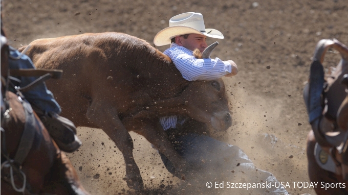 Steer Wrestler at Red Bluff 2018