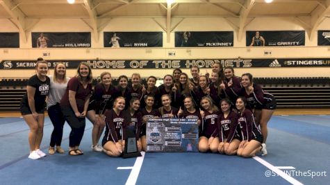 Woodcreek Wins 2018 California State CSC STUNT Championship!