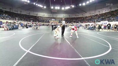 110 lbs Round Of 16 - Austin Fagan, Fort Gibson Youth Wrestling vs Marah Lofgren, Standfast