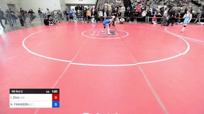 138 lbs Rr Rnd 3 - Isabella Dias, Tiger Wrestling Club (TWC) vs Kayla FRANSON, DC Trained