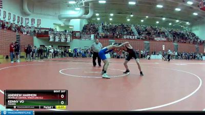 145 lbs Champ. Round 1 - Andrew Harmon, Franklin Central Wrestling Clu vs Kenny Vo, Fishers