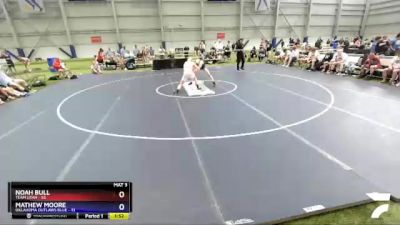 138 lbs Quarters & 1st Wb (16 Team) - Noah Bull, Team Utah vs Mathew Moore, Oklahoma Outlaws Blue