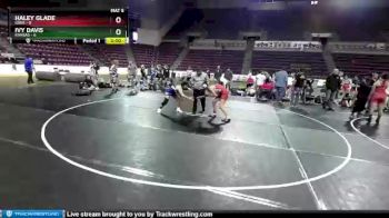 W-138 lbs Placement Matches (16 Team) - Ivy Davis, Kansas vs Haley Glade, Iowa