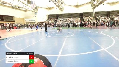 67-J lbs Quarterfinal - Isaiah Latham, South Side Wrestling Club vs Travis Howard, Hopatcong