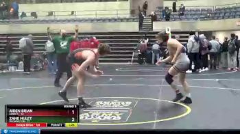 160 lbs Round 3 (4 Team) - Zane Hulet, Washington vs Aiden Brian, Liberty