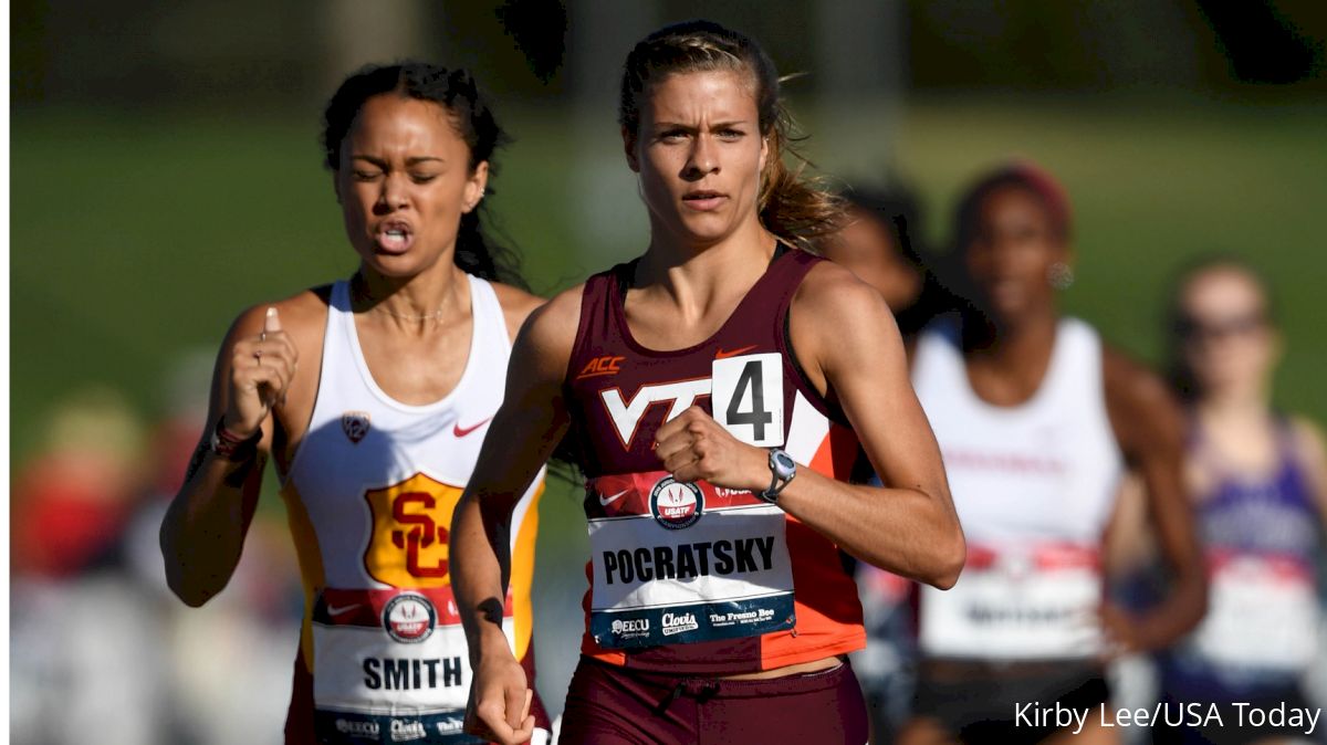 On The Run: Virginia Tech's Rachel Pocratsky