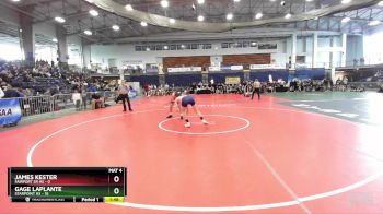 160 lbs Round 3 (3 Team) - James Kester, Fairport Sr HS vs Gage LaPlante, Starpoint HS