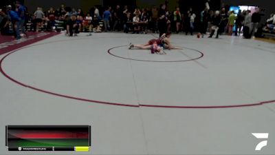 121 lbs Round 4 - Zoey Pulver, WA vs Lily* Feist, WA