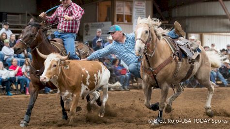 Catch Full Replays Of The Duvall's 40th Annual Steer Wrestling Jackpot