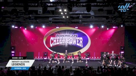 Infinity Allstars - Legends [2024 L4 - U16 Day 2] 2024 Cheer Power Grand Nationals