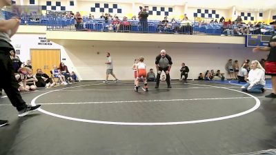 52-60 lbs Rr Rnd 3 - Daisy Montgomery, Skiatook Youth Wrestling vs Cali Rich, Skiatook Youth Wrestling