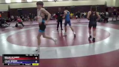 14U-8 lbs Round 2 - Rolan Alvarez, Assumtion Elite vs Colin Sesker, Team Valley Wrestling Club