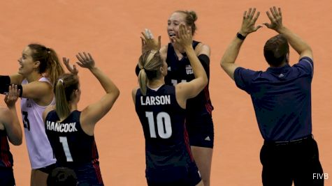 Team USA Heads To Bangkok Atop The VNL Standings, Loaded With Confidence