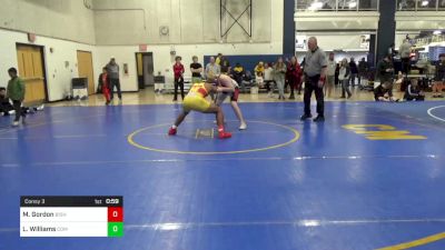 189 lbs Consy 3 - Marquez Gordon, Bishop McCort vs Lane Williams, Commodore Perry