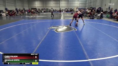 197 lbs Cons. Round 4 - Chris Folsom, Norwich vs Nicholas Smith, RIT