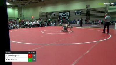 133 lbs Round Of 16 - Tucker Sjomeling, Nebraska vs Mitchell Brown, Utah Valley