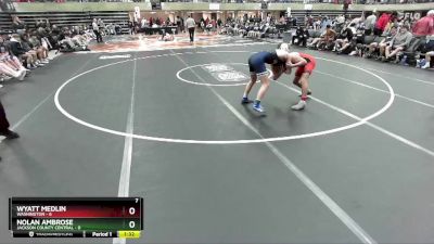 139 lbs Finals (8 Team) - Wyatt Medlin, Washington vs Nolan Ambrose, Jackson County Central