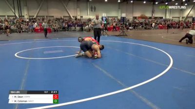 184 lbs Round of 16 - Max Dean, Cornell University vs Michael Coleman, Navy
