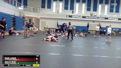 110 lbs Finals (8 Team) - Rocco Ruiz, Florida Punishers vs Zakk Larue, U2 Upstate Uprising