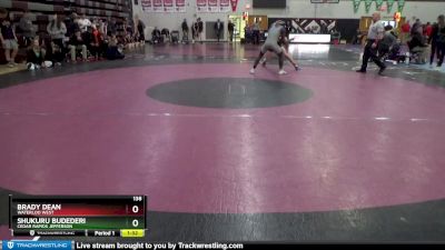 138 lbs Cons. Round 3 - Shukuru Budederi, Cedar Rapids Jefferson vs Brady Dean, Waterloo West