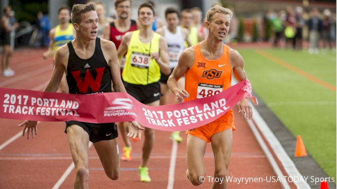 David Ribich at 2017 Portland Track Festival