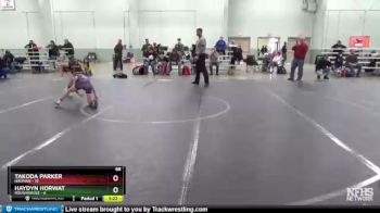 68 lbs Round 4 (8 Team) - Takoda Parker, Nauman vs Haydyn Horwat, Roughhouse